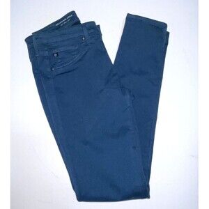 AG Adriano Goldschmied Women’s The Legging Super Skinny Ankle Blue Jeans Sz 24R